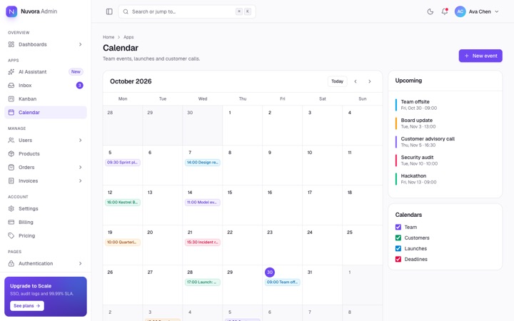 Calendar
